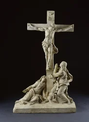 Crucifixion, with the Virgin Mary and Saint John the Evangelist